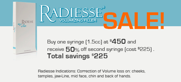 Radiesse special sale